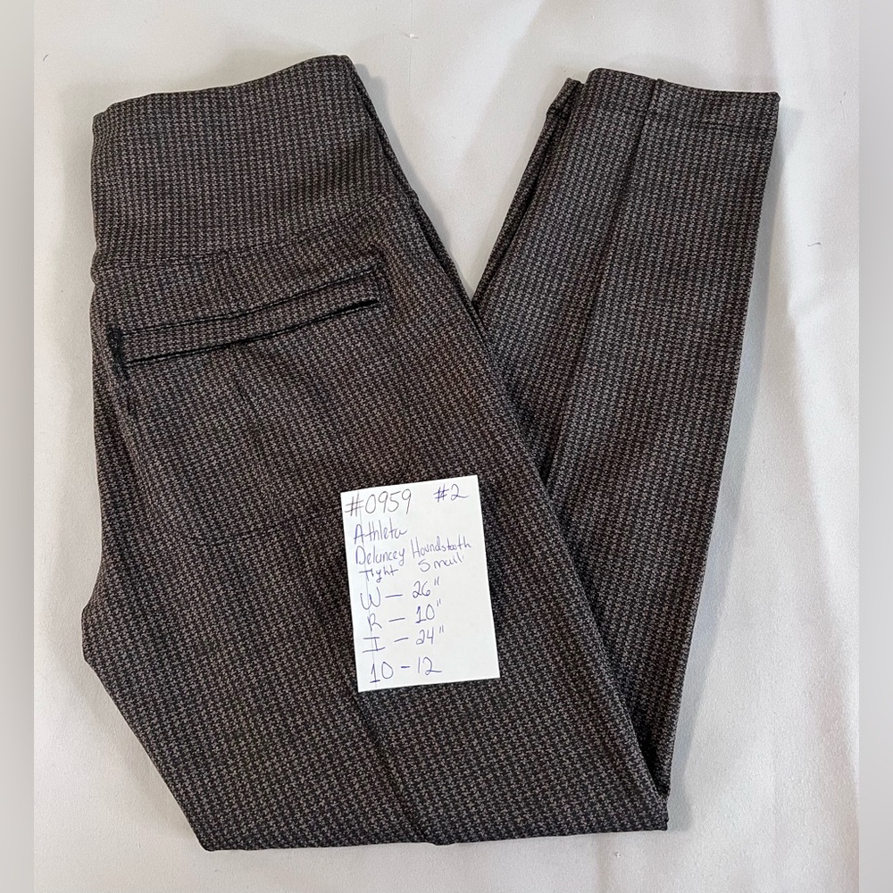 Athleta Black Ribbed Leggings - Picture 9 of 10